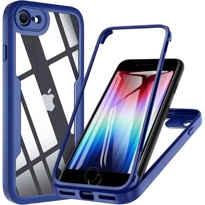 Husa 360&amp;Atilde;&amp;sbquo;&amp;Acirc;&amp;deg; iPhone 7 Techsuit ColorVerse, albastru foto