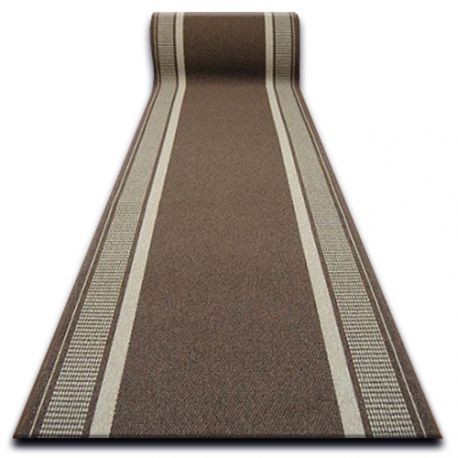Traversa anti-alunecare Trendy maro, 100 cm