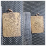 Iconita din Bronz Sf. Paraschiva.