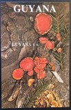 Ciuperci - Guyana - Coliță Filatelică Individuală "Sarcoscypha Coccinea" (Ștampilat / CTO) CP1_II
