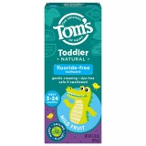 Pasta de dinti pentru copii, Tom&amp;#039;s of Maine, Toddler, Fara Fluor, varsta 3-24 luni, Aroma fructata, 49.6 g
