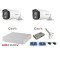 Sistem supraveghere Hikvision 2 camere 5MP Ultra HD Color VU full time color noaptea DVR 4 canale SafetyGuard Surveillance
