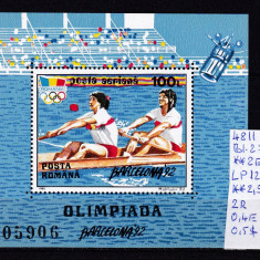 1992 J. O. Barcelona Bl.274 LP1290 MNH Pret 1,7+1 Lei