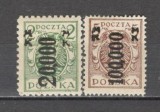 Polonia.1923 Motive traditionale-supr. MP.8, Nestampilat