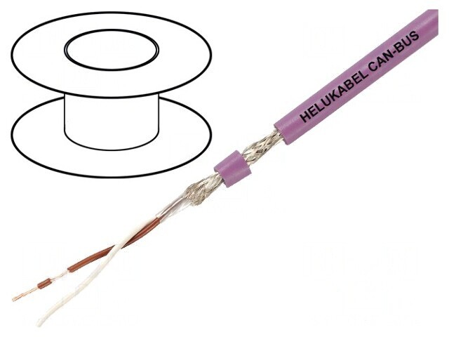 Cablu Date 4x1x0.25mm2 Violet Cu