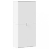 Cumpara ieftin Pantofar, alb, 80 x 39 x 178 cm, PAL