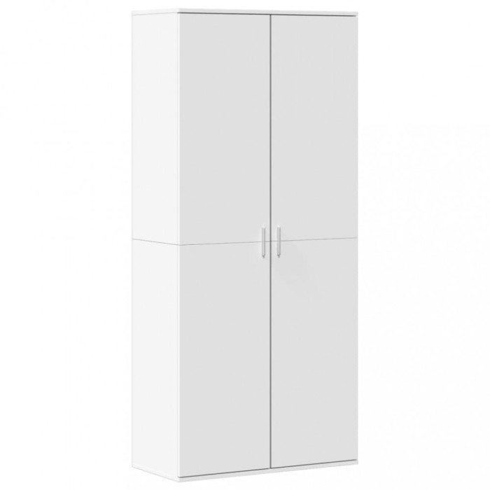 Pantofar, alb, 80 x 39 x 178 cm, PAL