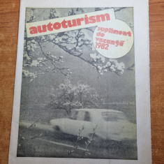 revista autoturism supliment de vacanta 1982
