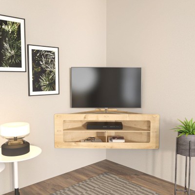 Comoda Tv Colt Lala, Stejar, 120 X 40 X 45 Cm foto