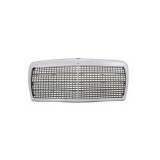 Grila radiator Mercedes Clasa S (W126, Sedan) 1980-1991, crom, 1268800883, 502605
