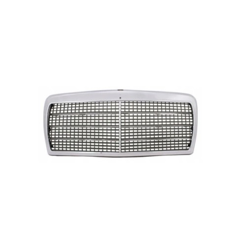 Grila radiator Mercedes Clasa S (W126, Sedan) 1980-1991, crom, 1268800883, 502605