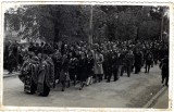 SV * Bucuresti * Slujba Religioasa de Comemorarea / Ziua Eroilor * 1942, Circulata, Fotografie