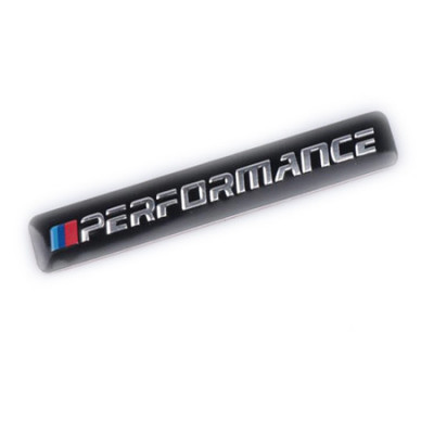 Emblema bord BMW Mperformance, culoare negru foto