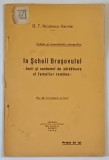 IN SCHEII BRASOVULUI - JUNII SI COSTUMUL DE SARBATOARE AL FEMEILOR ROMANE de G.T. NICULESCU - VARONE , CU 18 FOTOGRAFII IN TEXT , 1932