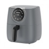 Friteuza cu aer cald Heinner, 1700 W, 5.7 l, display digital cu control touch, termostat 80-200 grade, timer 60 min, Gri
