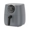 Friteuza cu aer cald Heinner, 1700 W, 5.7 l, display digital cu control touch, termostat 80-200 grade, timer 60 min, Gri