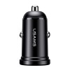 Incarcator Auto USB Usams CC114, 2 X USB, 2.4A, Negru