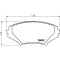 Placute frana Mazda Rx-8 (Se Fe) 10.03-07.12, Fata, BREMBO