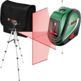 Bosch UniversalLevel 2 - Nivela laser cu linii si puncte 2 linii laser 10 m 1 punct laser 10 m 0.5 mm/m trepied