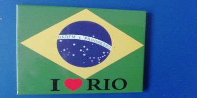 D3 - Magnet frigider - tematica turism - Brazilia 1 foto