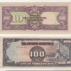 bnk bn Filipine 100 pesos (1944) aunc