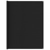 Covor Cort Camping Negru 250x450cm Polietilena HDPE Impermeabil Ventilatie Ocheti Fixare