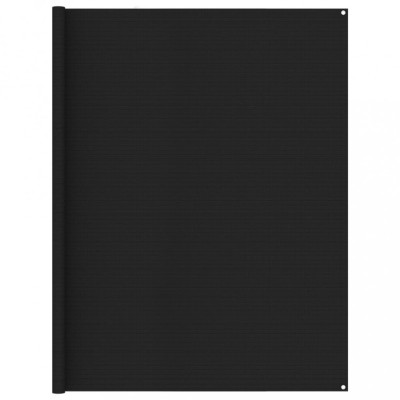 vidaXL Covor pentru cort, negru, 250x600 cm foto