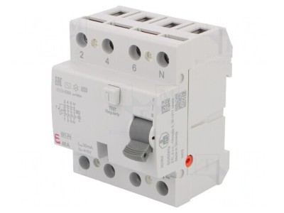 &amp;Icirc;ntrerupător diferenţial 40A 30mA 4P 230V/400V foto