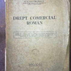 Drept comercial roman vol 1 - I. L. Georgescu