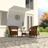 VidaXL Copertină retractabilă, crem, 150 x 150 cm