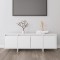 Gossi comoda tv, alb, 120x30x40,5 cm, lemn prelucrat