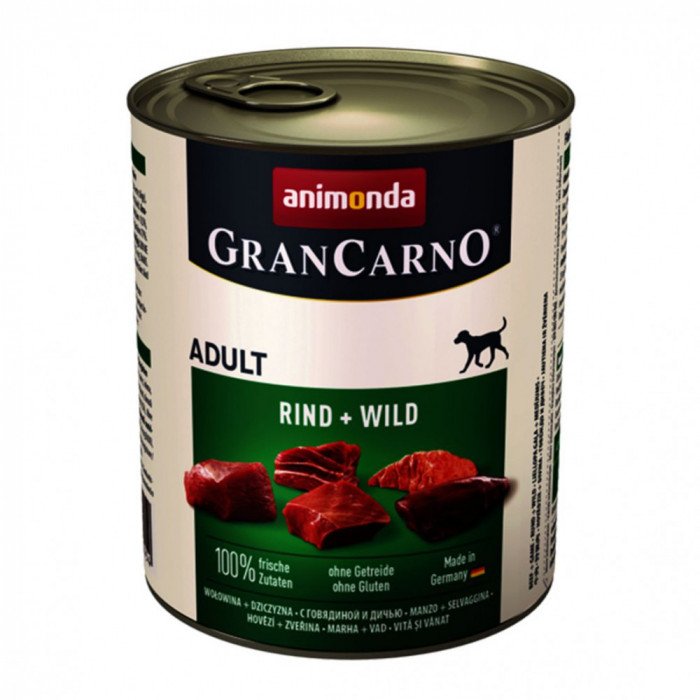 Animonda GranCarno Original Adult Vită și V&acirc;nat - 800g