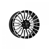 Set jante auto Kormetal R20 in 2 latimi 8.5J ET30 9.5J ET38 negru+diamond cut BMW 5x120