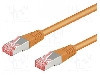 Cablu patch cord, Cat 6, lungime 1.5m, S/FTP, Goobay - 95582 foto