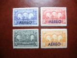 ECUADOR POSTA AERIANA SERIE 1936 MH/MNH, Nestampilat