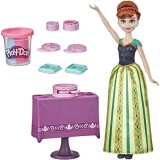 Papusa Disney Frozen Anna, Decoratoare de deserturi, Hasbro