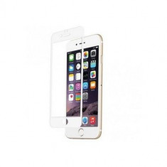 Folie sticla securizata Iphone 6 Plus,White foto