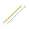 Set 2 andrele pentru copii din plastic marime 6 mm, Crisalida