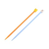 Set 2 andrele pentru copii din plastic marime 6 mm