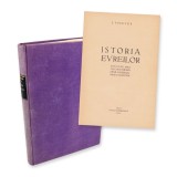 J. Pineles, Istoria evreilor, 1928, prima ediție