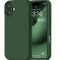Husa iPhone 15 Plus Techsuit Soft Silicon Verde Inchis