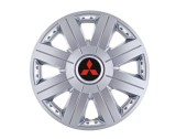 Cumpara ieftin Set 4 capace roti Cosmos cromat R15, pentru gama auto Mitsubishi, Autohelix MSA