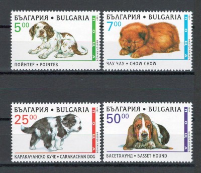 Bulgaria 1997 Mi 4265/68 - Caini, fauna foto