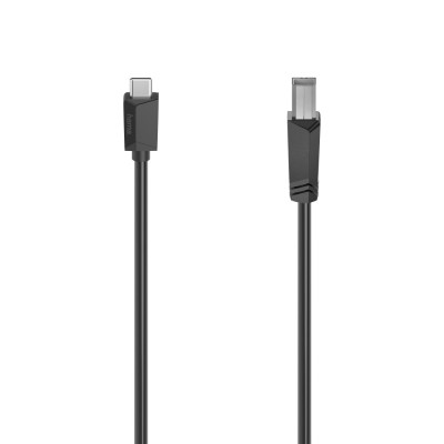 Cablu USB-C Hama USB-C - USB-B, USB 2.0, 480 Mbit / s, 1,50 m foto