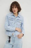 Medicine geacă din denim femei, de tranziție