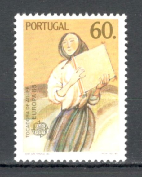 Portugalia.1985 EUROPA-Anul muzicii SE.628