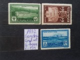 1932-Sanatorii complet set-orig. gum -MNH+MLH, Nestampilat