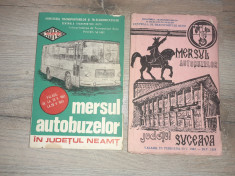 AUTOBUZ- MASINA- LOT 2 MERSUL AUTOBUZELOR 1981- 1982 Jud. SUCEAVA SI NEAMT foto