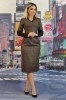 Y615-8 Rochie midi casual din material 3D, L, M, M/L, S