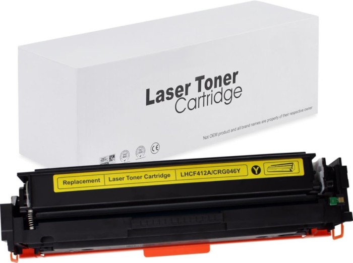 Toner Compatibil HP CF412A Yellow